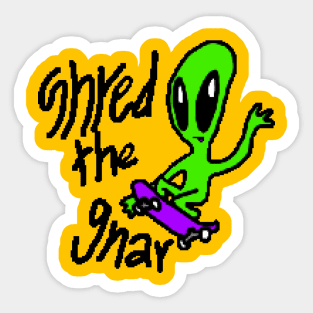 Shred Sticker